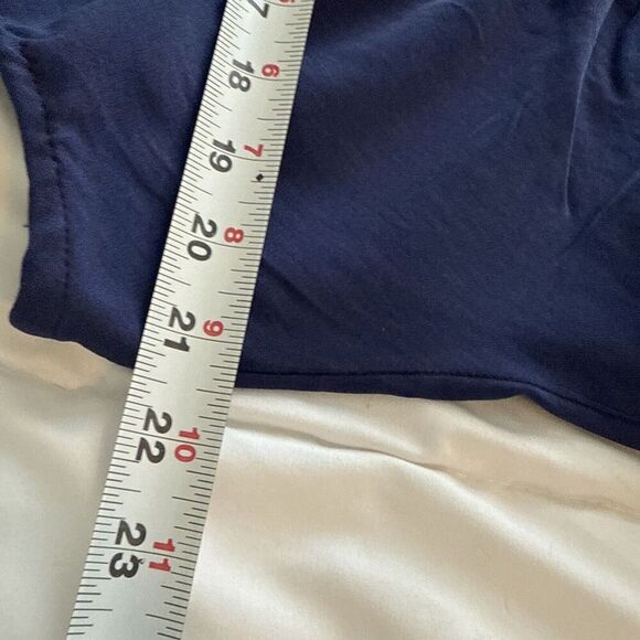 Royal Blue, Ashley Stewart Cold Shoulder Ruched Shift Dress Size 24 - Picture 12 of 13